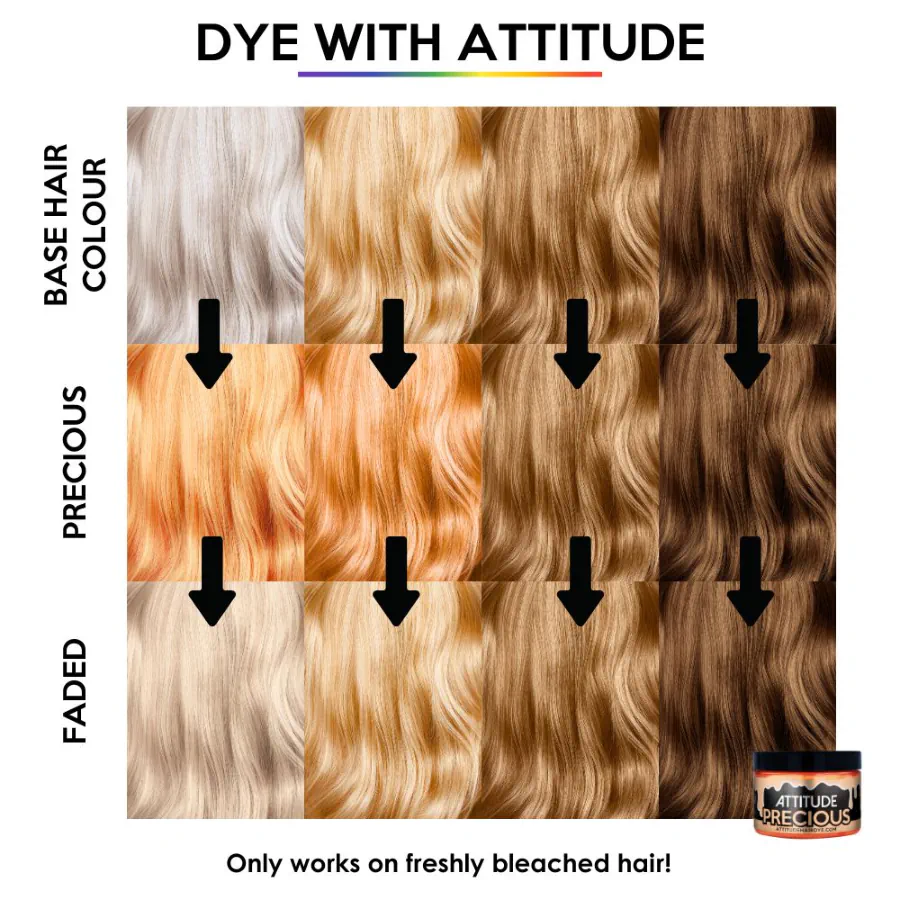 ATTITUDE PRECIOUS pastel peach 135ml - Image 4